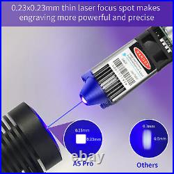 ATOMSTACK A5 Pro 40W Laser Engraver CNC Engraving Cutting Machine 410x400 US