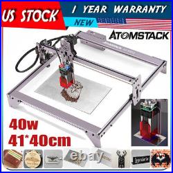 ATOMSTACK A5 Pro 40W Laser Engraver Engraving Cutting Machine DIY 410x400mm