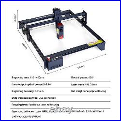 ATOMSTACK Laser Engraver A5 M50 40W DIY CNC Laser Engraving Cutting Machine US