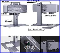 ATOMSTACK M4 Fiber Laser Engraver, 12000mm/s High Speed, Engraving Area 70x70mm
