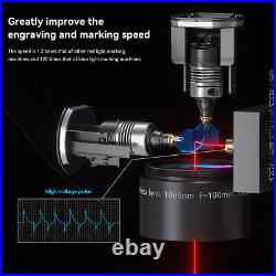 ATOMSTACK M4 Fiber Laser Engraver, 12000mm/s High Speed, Engraving Area 70x70mm