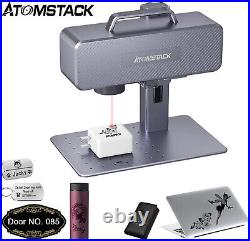 ATOMSTACK M4 Fiber Laser Marking Engraving Machine Engraver Fr All-Metal Jewelry