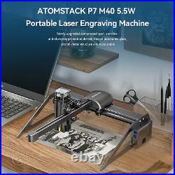 ATOMSTACK P7 40W Laser Engraver Desktop DIY Engraving Cutting Machine US M4U2