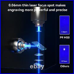 ATOMSTACK P9 M50 Laser Engraving Machine DIY 50W Engraver Cutter 220250mm US
