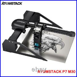 ATOMSTACK Portable Laser Engraving Machine P7 M30 Mini Laser Engraver Cutting US
