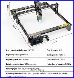 ATOMSTACK S10 Pro Laser Engraver 50W DIY Laser Cutter Engraving Cutting Machine