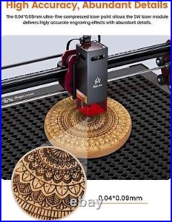 AlgoLaser DIY KIT Mini Laser Engraver, 5W Output Power Laser Cutting Engraving