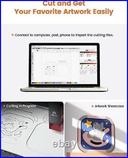 AlgoLaser DIY KIT Mini Laser Engraver, 5W Output Power Laser Cutting Engraving