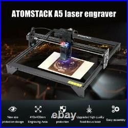 Atomstack A5 20w Diy Laser Cutting Printer Engraving Engraver Machine Desktop Us