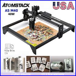 Atomstack A5 M40 Laser Engraver Machine CNC Laser Cutting Engraving 410400cm