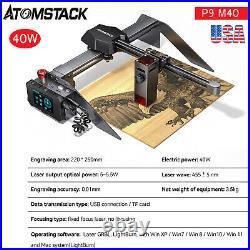 Atomstack P9 M40 Laser Engraver Metal Engraving Machine CNC Pro Laser Cutter