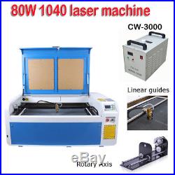 Auto-Focus 80W USB Co2 1000 x 400mm Laser Cutter Laser Cutting Engraving Machine