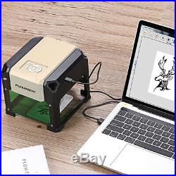 Automatic High Speed Laser Engraving Machine DIY Carving Engraver Device 3000mW
