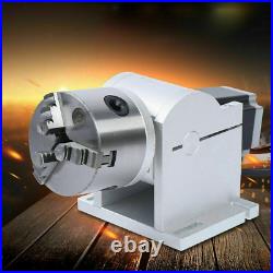 Axis Rotating fixture Rotary Shaft Laser Marking Machine Auxiliary 80mm USA