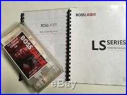 BOSS LS-1416 CO2 Laser Engraving Machine, with Rotary, and CW-3000 Chiller