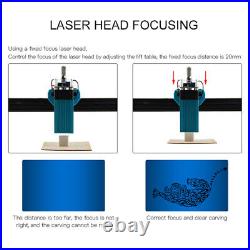 Blue 40W Laser Module Head For CNC Engraving Cutter Laser Engraver Machine X9X2
