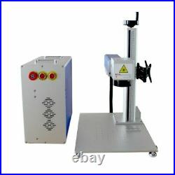 CALCA 50W Split Fiber Laser Marking Engraver Engraving Machine + Rotary Axis