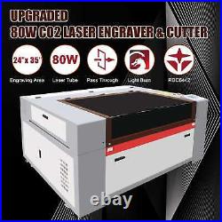 CLEARANCE! 80W CO2 Laser Engrave Engraving Machine Cutter 2435 Workbed DIY Home
