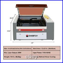 CLEARANCE! Upgraded CO2 Laser Engraver Cutter 50W 12x20 Engraving Machine Ruida