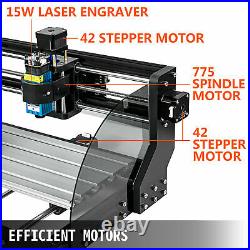 CNC 3018 PRO MAX CNC Laser Engraver Router Kit with 15W Module Offline US