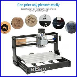 CNC 3018 PRO Machine Router 3 Axis Engraving 2500mw Laser PCB Wood DIY Mill