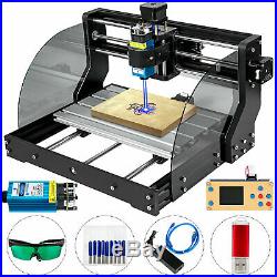 CNC 3018 PRO Machine Router 3 Axis Engraving PCB Wood DIY Mill+500mw Laser Head