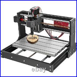 CNC 3018 PRO Machine Router 3 Axis Engraving PCB Wood DIY Mill+5500mw Laser Head