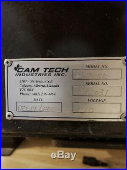 CNC CamTech Laser Engraver Cutter SYNRAD 50 Watt WINCNC 52 x 102 + Capacity