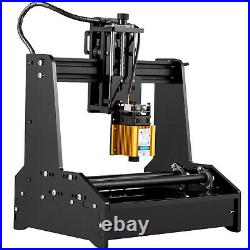 CNC Machine Mini Laser Engraver 15W Laser Engraving Machine Cylindrical Engraver