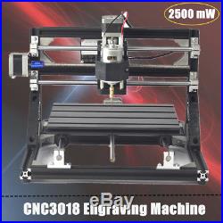 CNC3018 5500mw Engraving Machine Mini DIY Laser Milling 42 Stepper 775 Spindle