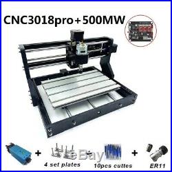 CNC3018 DIY 500MW Laser Engraver Cutter Wood Engraving Metal PCB Milling Machine