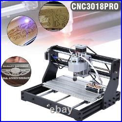CNC3018 PRO Laser Engraving Machine Engraving & Milling Printer Cutting Wood DIY