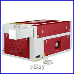 CO2 60W Laser Engraving Cutting Machine Engraver Cutter USB Port High Precise