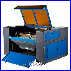 CO2 80W 40x24 Laser Engraver Engraving Cutting Machine Motorized Workbed New