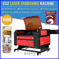 CO2 Laser Engraver 100W 28 x 20 Marking Engraving Cutting WithLightburn RDworksV8