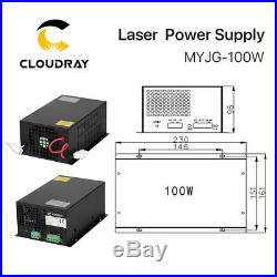 CO2 Laser Power Supply 80W -100W for Engraving Cutting Machine MYJG-100W 110V