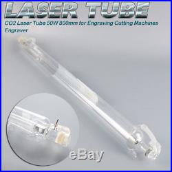 CO2 Laser Tube 50W 800mm for Engraving Cutting Machines Engraver