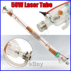 CO2 Laser Tube 50W Metal Head 1000MM Glass Pipe For Engraving Cutting Machine