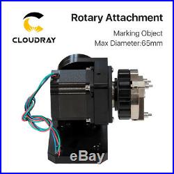 Chuck Rotary Shaft Rotating Max D65mm for Fiber Laser Marking Engraver Machine