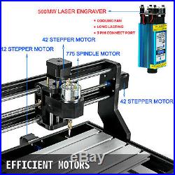 Cnc 3018 Pro Cnc 3018 500mw Cnc Machine Laser Engraver For Wood Leather Plastic