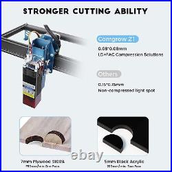 Comgrow 5W Laser Power Engraver, Desktop Laser Cutter and Engraving Machine