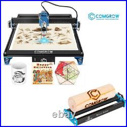 Comgrow Z1 Laser Engraving Machine 5W Output Power With Laser Rotary Roller