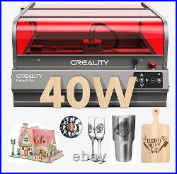 Creality Falcon2 Pro 40W Laser Engraver, High-Precision Cutter for Wood and Metal