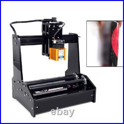 Cylindrical Laser DIY Printing Engraving Machine Laser Metal Engraver 5.5W US