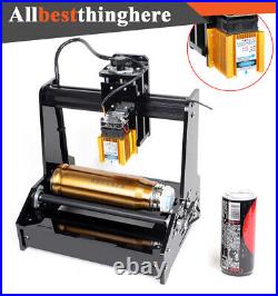 Cylindrical Laser Engraving Machine Desktop Metal Engraver Printing Portable 15W