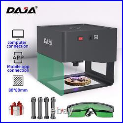 DAJA DJ6 Laser Engraver Engraving Carving Machine 80x80mm for DIY Logo Tag Mark