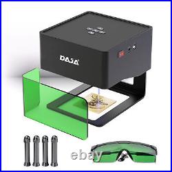 DAJA DJ6 Laser Engraver Engraving Carving Machine 80x80mm for DIY Logo Tag Mark