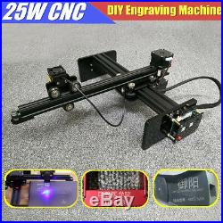 DIY 25W Desktop CNC Laser Engraving Cutter Machine Metal Wood USB Engraver Kit