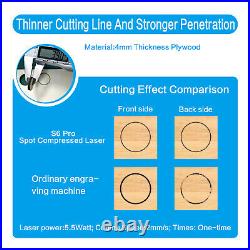 DIY CNC Laser Engraving Cutting Machine Engraver Logo Printer Desktop Cutter 36W