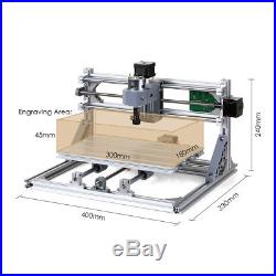 DIY CNC Mini Laser Engraving Machine 2500mW Marking Wood Printer Engraver